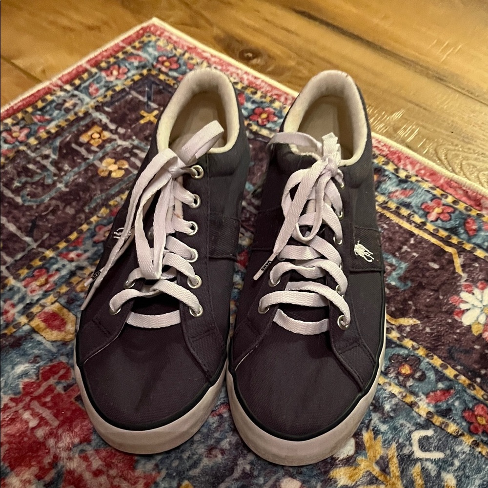 Polo by Ralph Lauren Blue Sneakers with White Accents